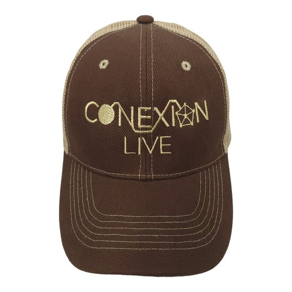 Conexion Live Mesh Snapback Cap Trucker Baseball Hat Spanish Christian Religious - Picture 1 of 12